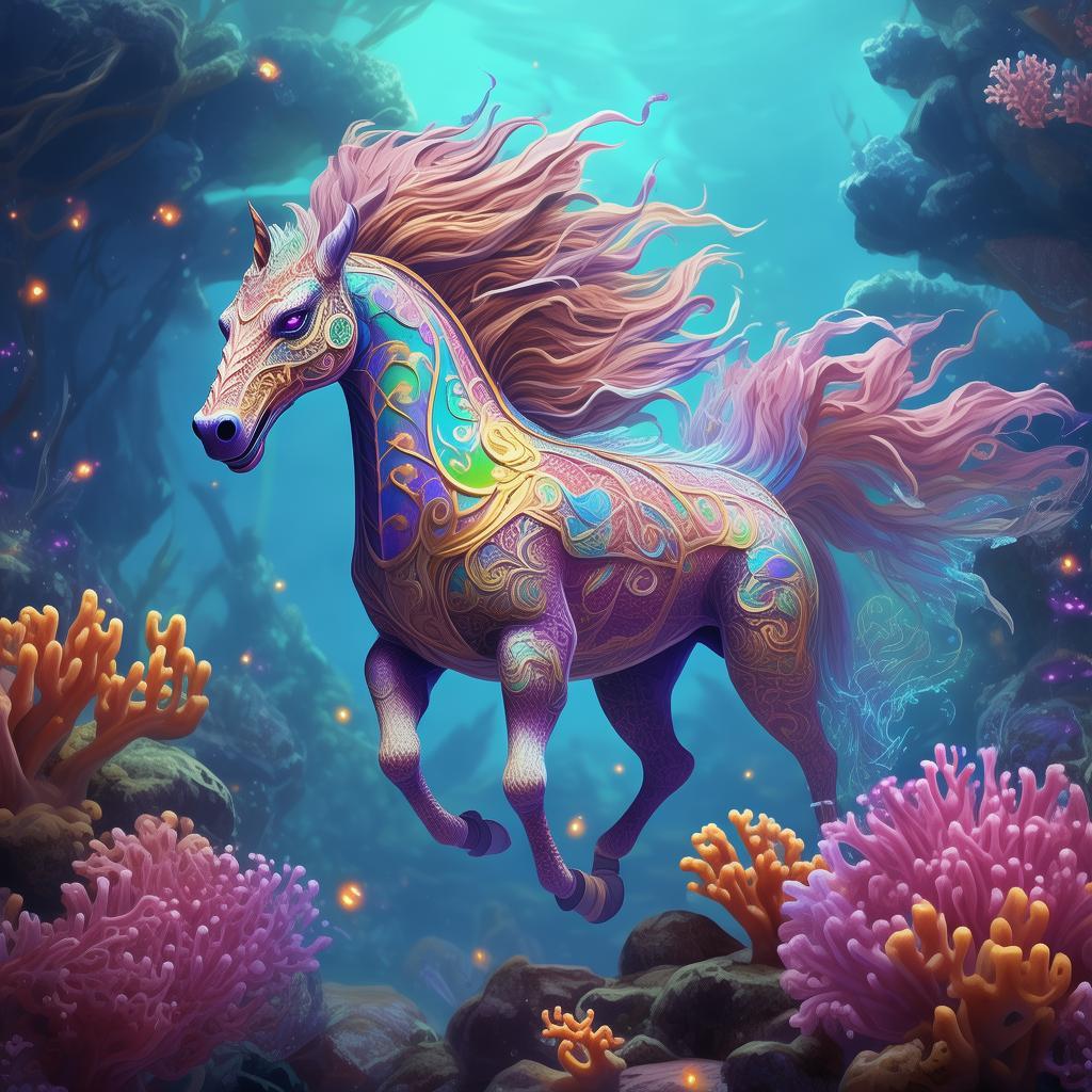 龍宮坐騎紋飾，帶你探索夢(mèng)幻手游中的神秘海底世界？