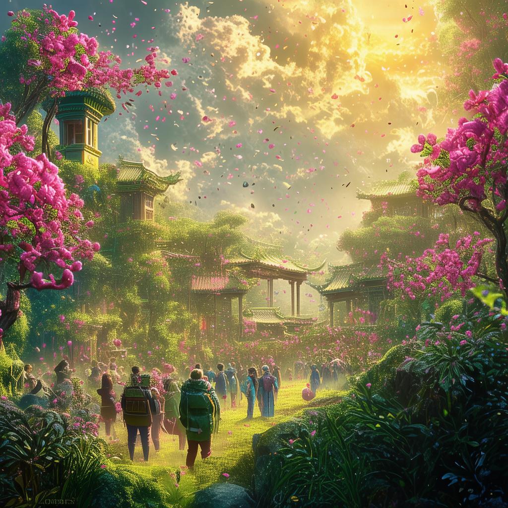 尋仙手游，桃李滿(mǎn)天下，仙途共賞，你準(zhǔn)備好了嗎？