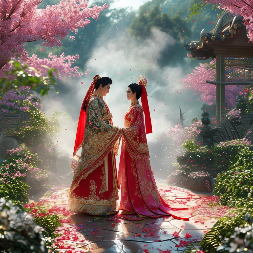 手游婚禮也能這么甜？倩女手游結(jié)婚分享照片，浪漫瞬間直擊心靈！