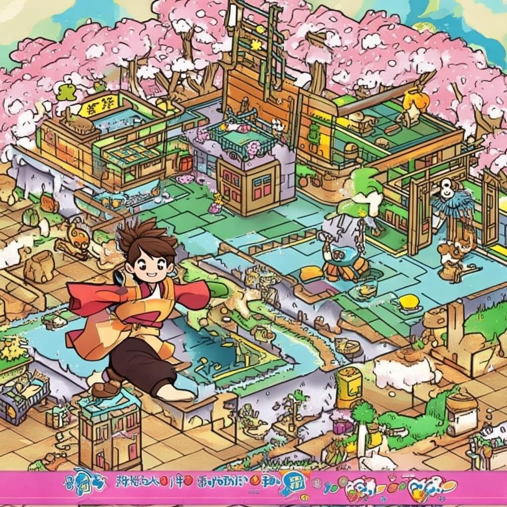 探索日式地圖的奇妙之旅，彈彈堂手游等你來挑戰(zhàn)！