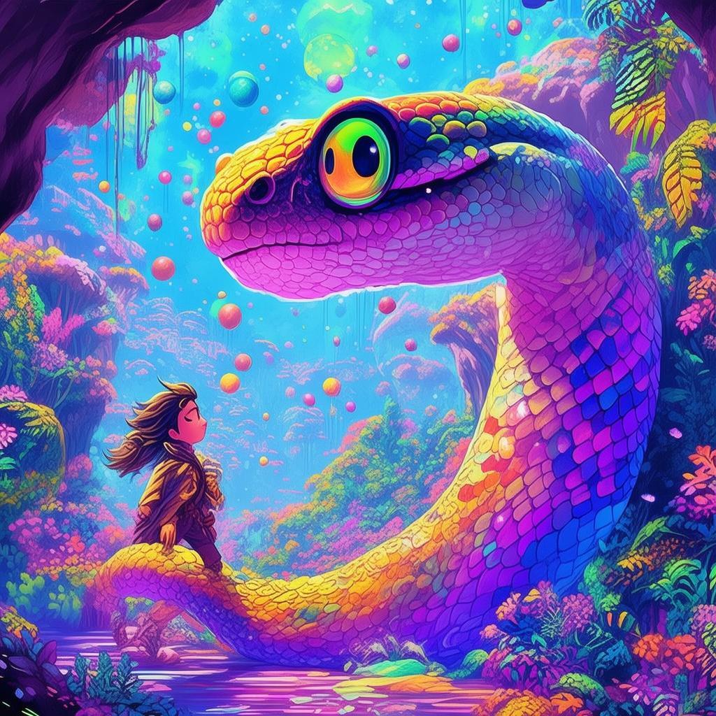 手游問道，變異花花蛇的奇遇與成長，你能否駕馭這奇幻之旅？