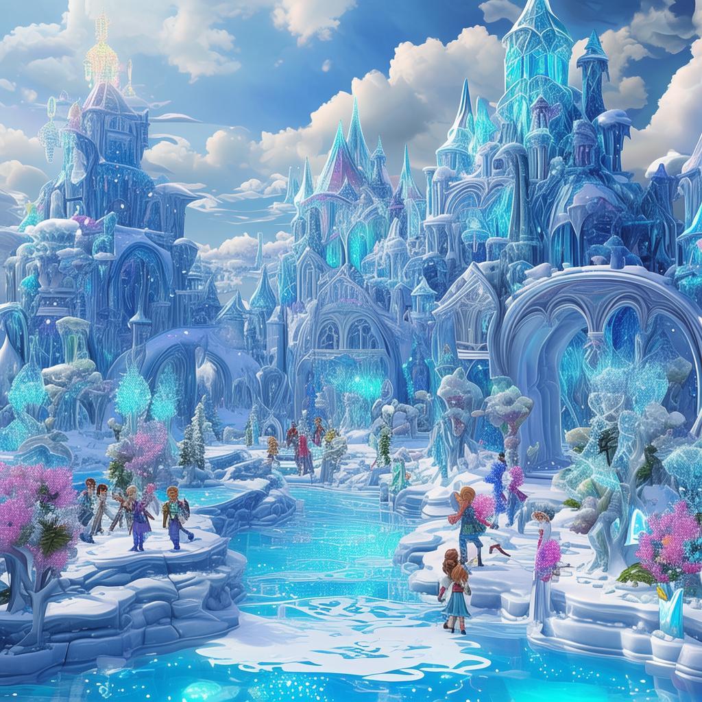 如何在大話手游打造堪比迪士尼的冰雪奇緣樂園？
