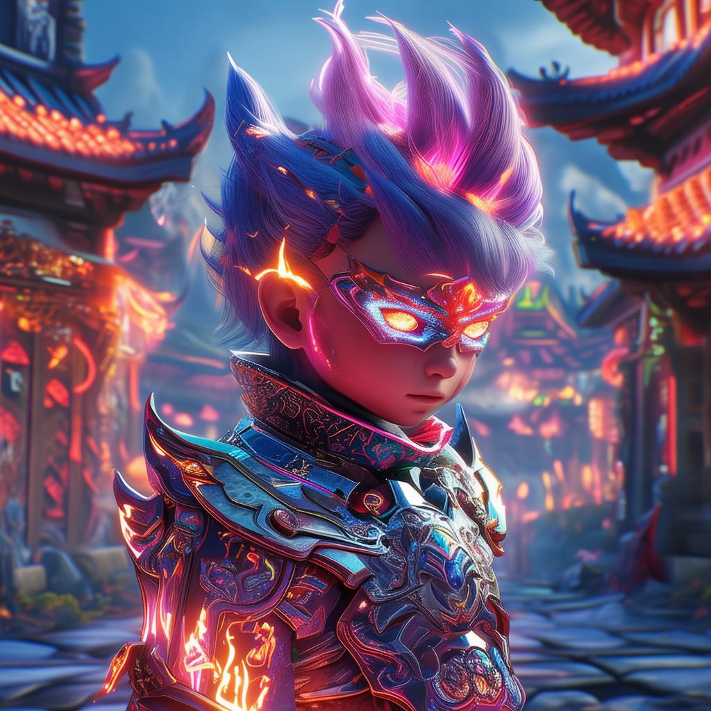 夢想世界手游中的蚩尤孩子，神話與現代的完美結合還是違和之作？