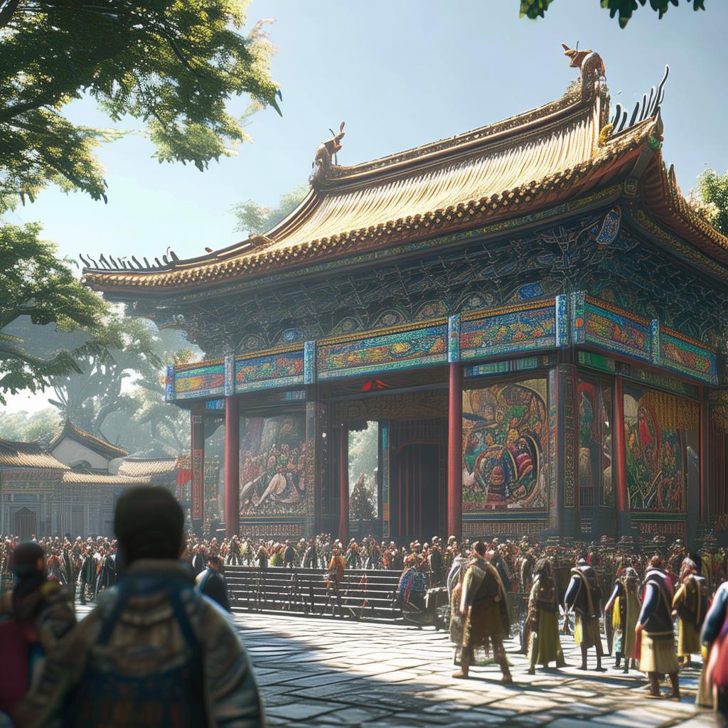 手游大唐榮耀的白馬寺，虛擬世界里藏著多少盛唐文化的秘密？