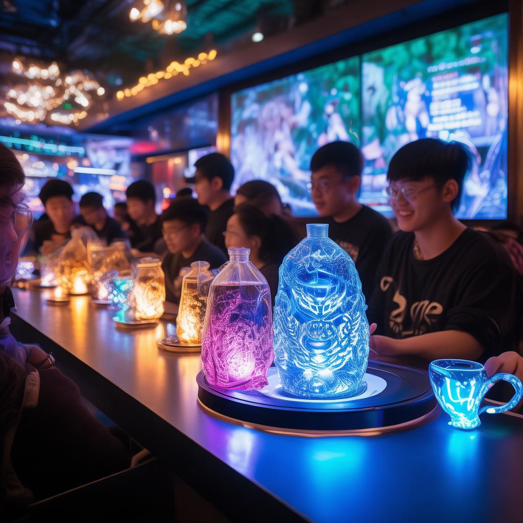 深圳手游館的王者的茶為何成為年輕人新寵？