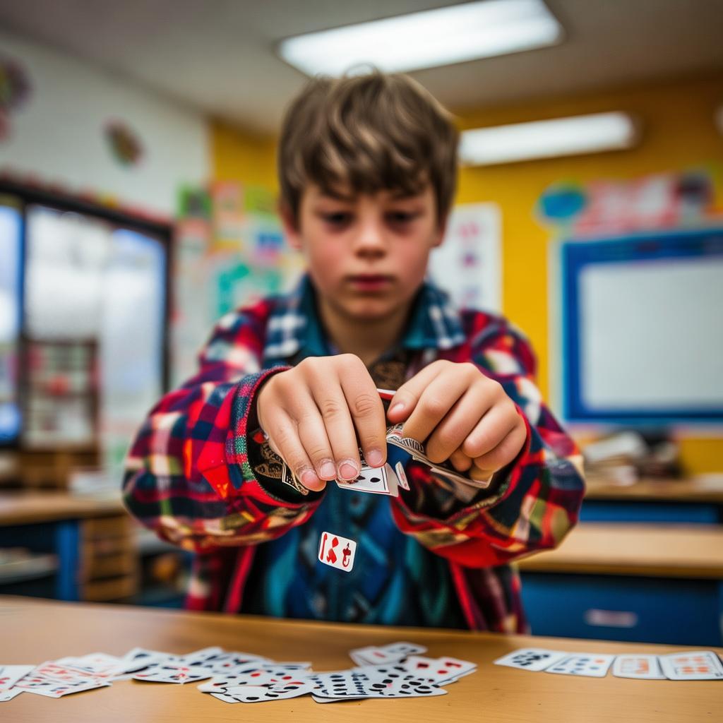 14歲學(xué)生如何邁開腿掌握打撲克技巧？你準(zhǔn)備好了嗎？