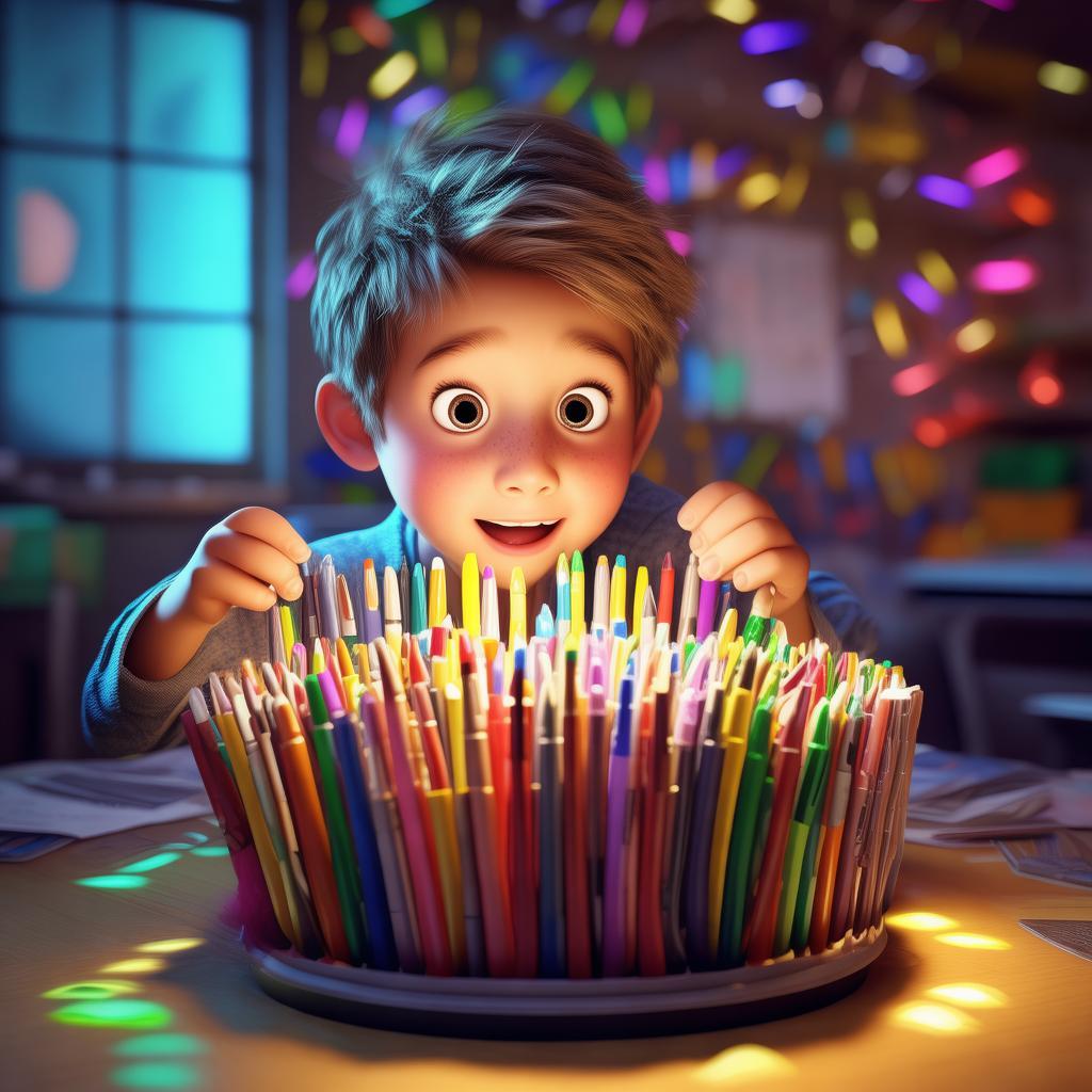 10歲孩子能插幾支筆？驚人答案揭曉，你敢挑戰(zhàn)嗎？