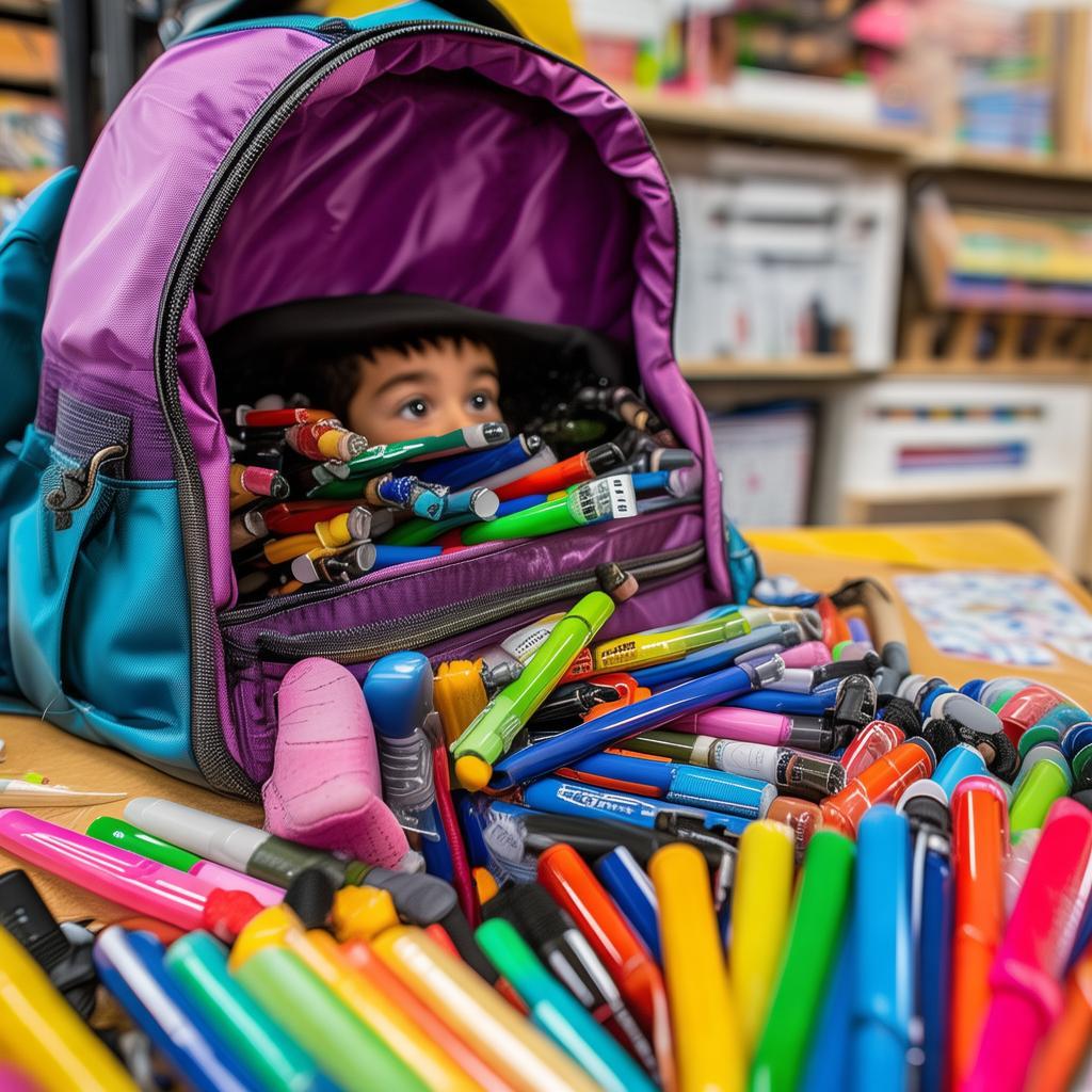 13歲孩子書包能裝多少筆？你的孩子夠用嗎？