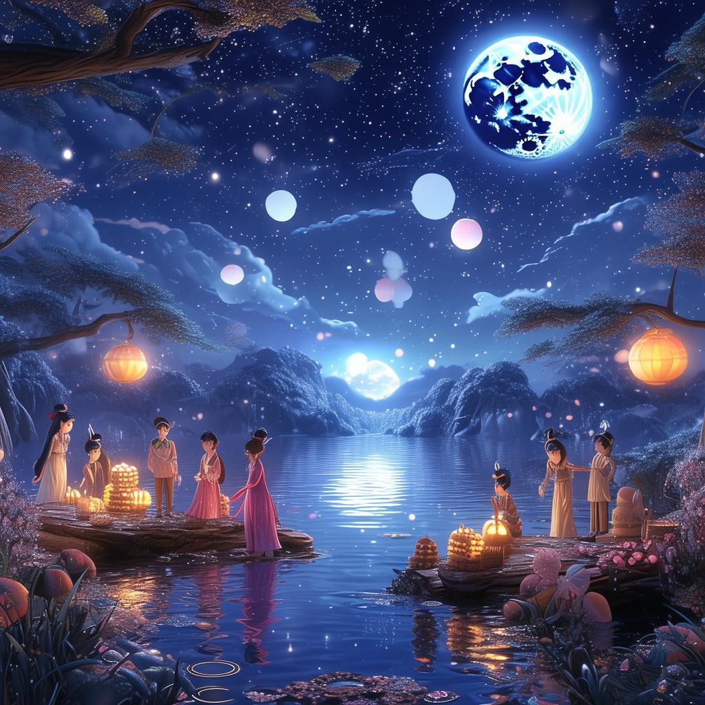 夢幻誅仙手游里的中秋賞月，能比現(xiàn)實更浪漫嗎？
