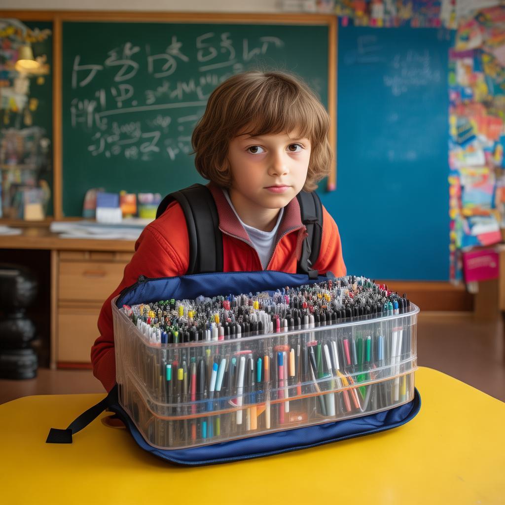 13歲B里能裝多少支筆？你的書(shū)包真的夠用嗎？