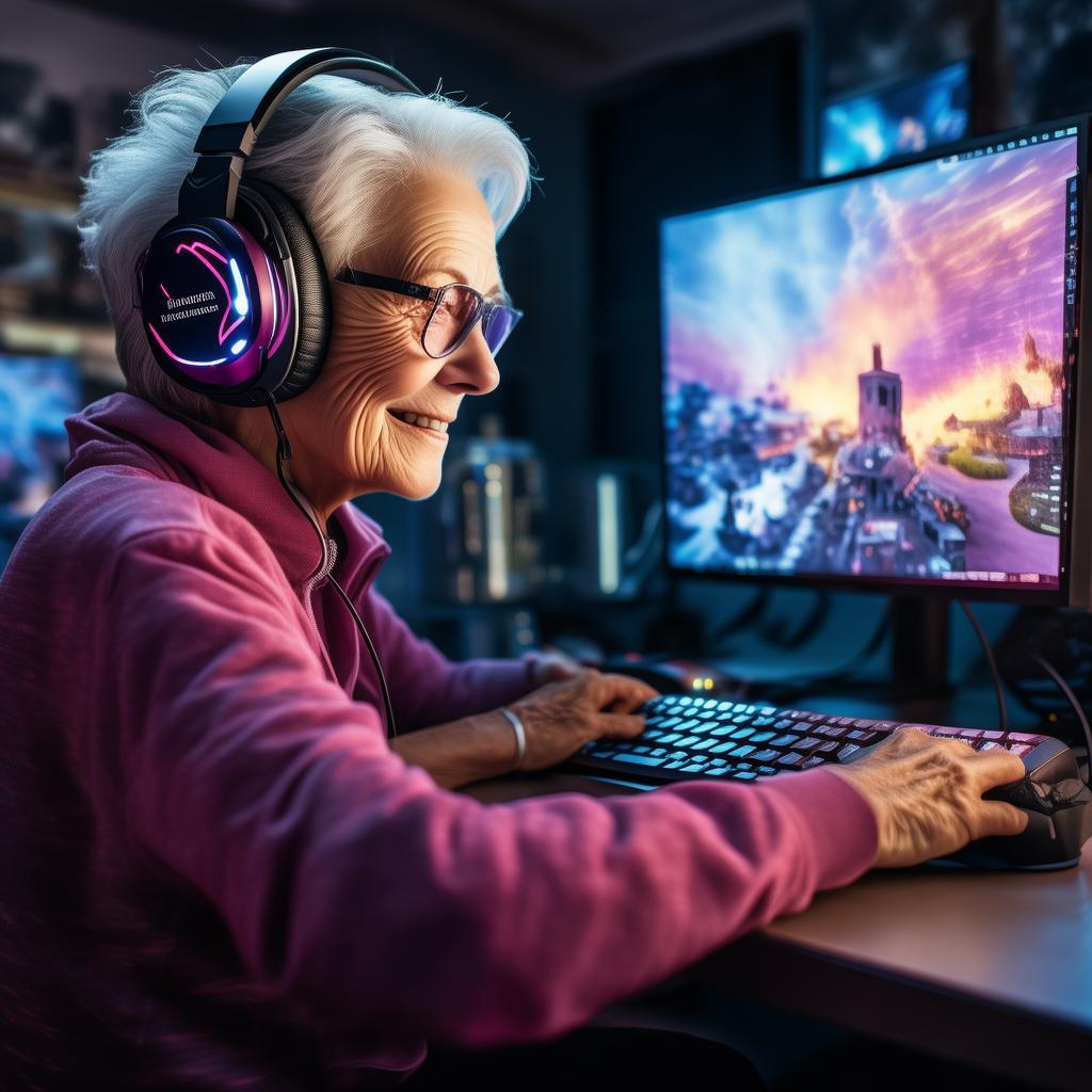 55歲大媽玩CSGO，技術(shù)如何逆襲？你還在猶豫什么？
