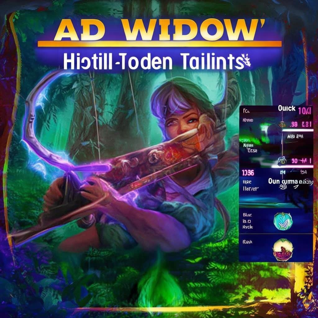 AD寡婦打野天賦揭秘：如何快速上分？你真的了解她的潛力嗎？