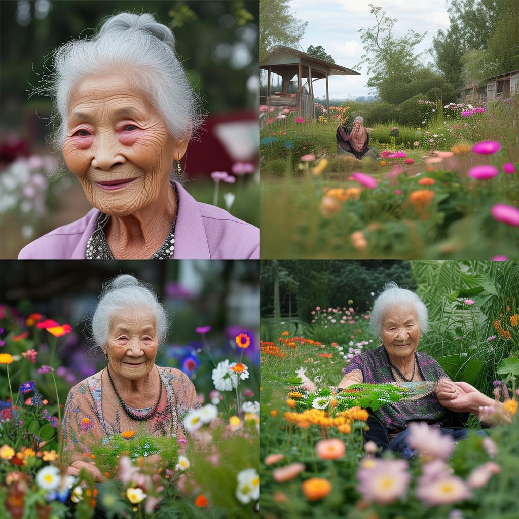70歲農(nóng)村奶奶的秘密生活：她如何保持健康與快樂？