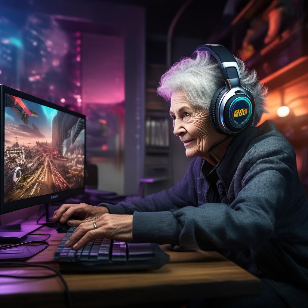 55歲大媽玩CSGO，技術(shù)如何？年齡真的是障礙嗎？