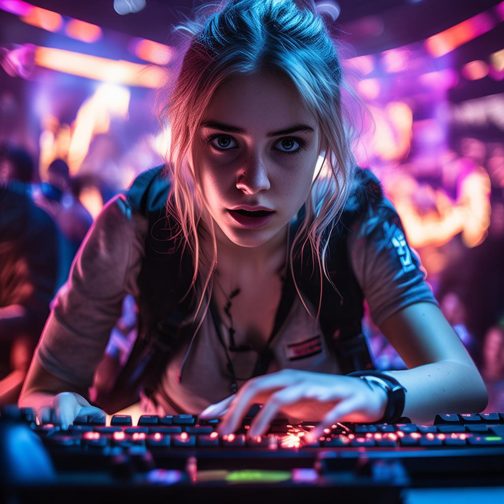 CSGO暴躁少女比賽視頻下載，她的操作為何如此驚人？你能跟上她的節(jié)奏嗎？