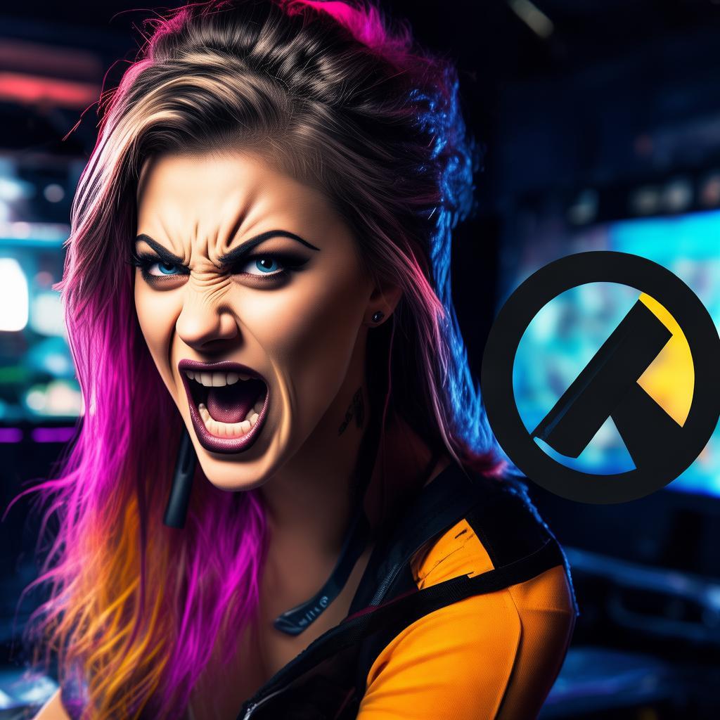 CSGO暴躁妹妹與LOGO對比：誰更吸引你？誰更值得關注？
