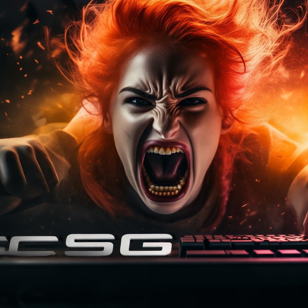 CSGO暴躁妹妹與LOGO對比，誰更勝一籌？你猜對了嗎？
