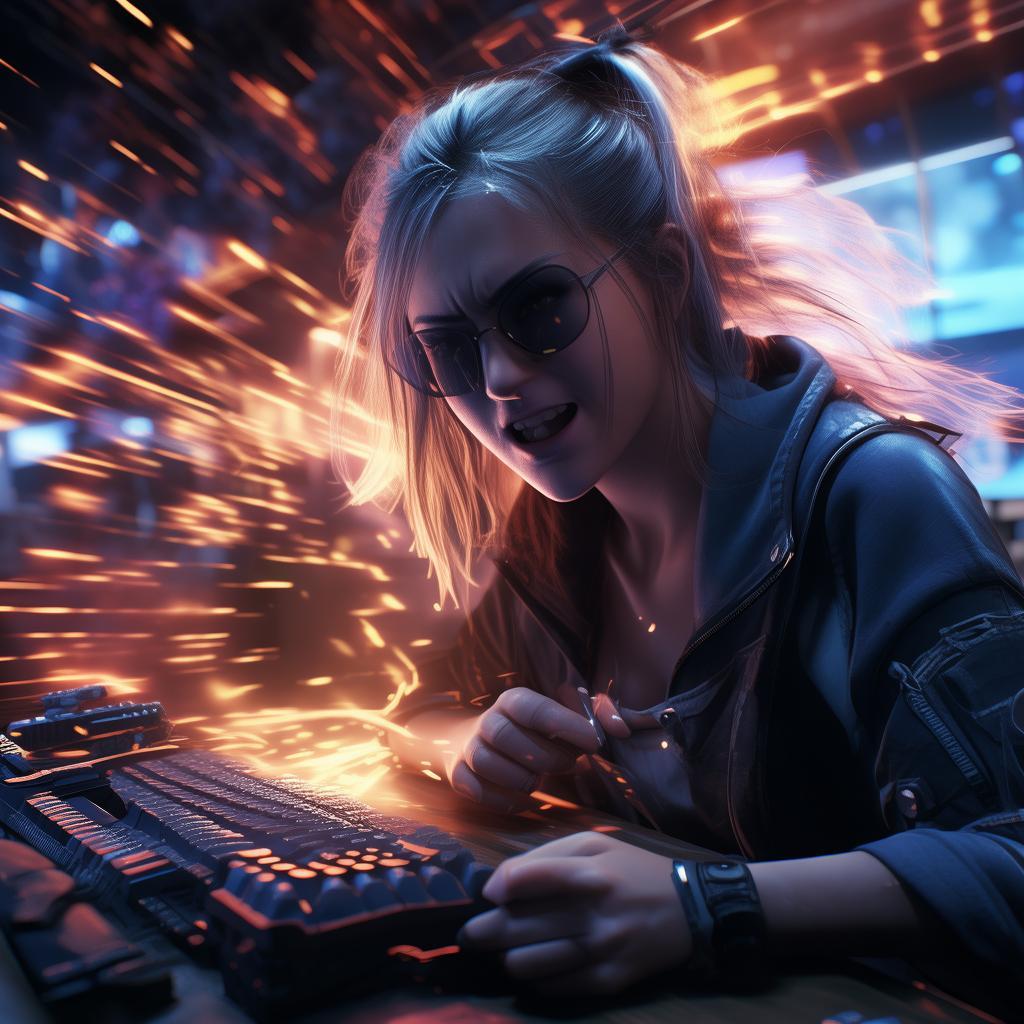 CSGO暴躁少女比賽視頻哪里下載？她的操作有多驚人？