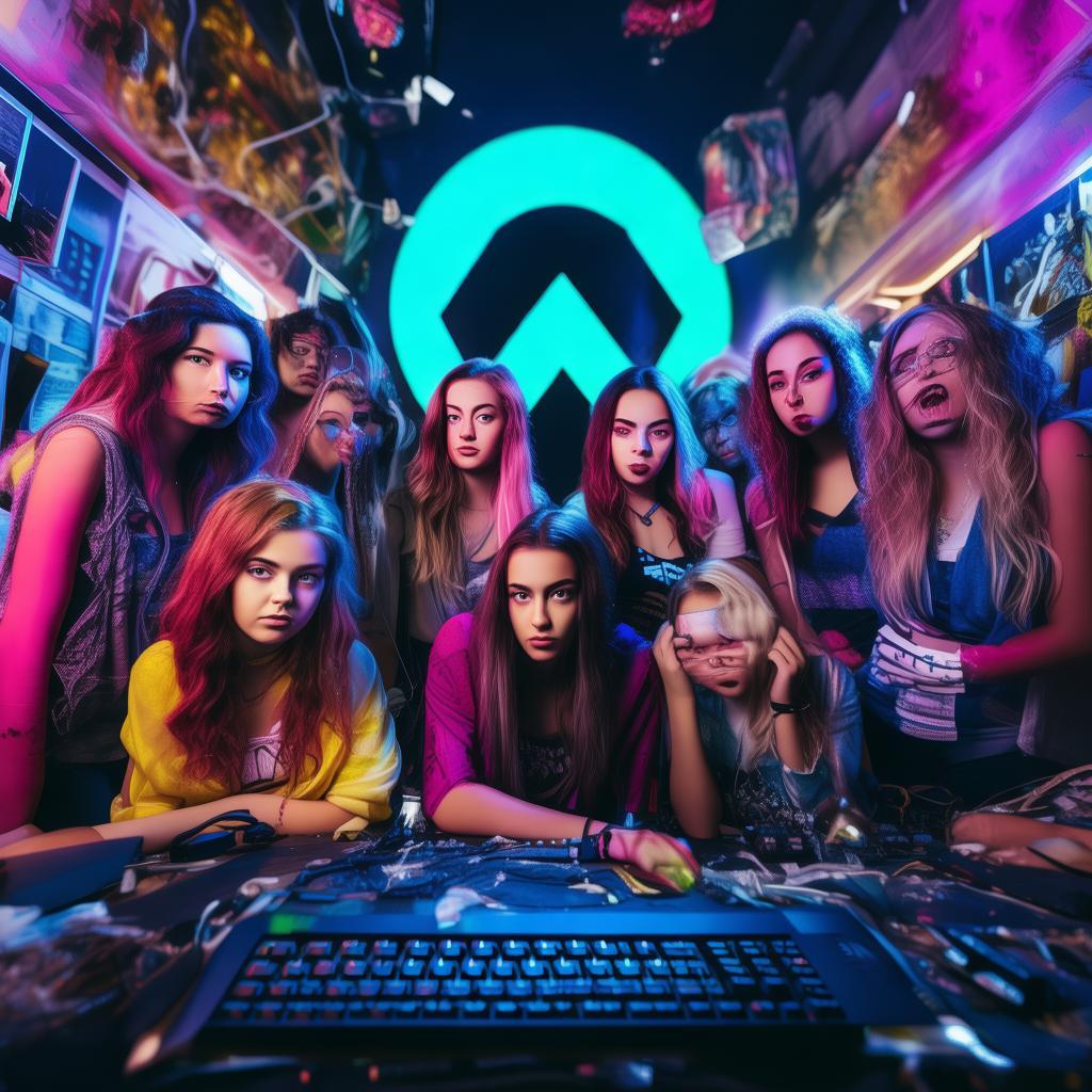 CSGO暴躁少女玩家群體揭秘：她們?yōu)楹稳绱丝駸?？你了解多少? title=