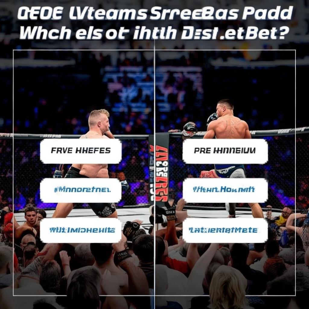 UFC直播哪里看？免費平臺還是付費頻道更劃算？