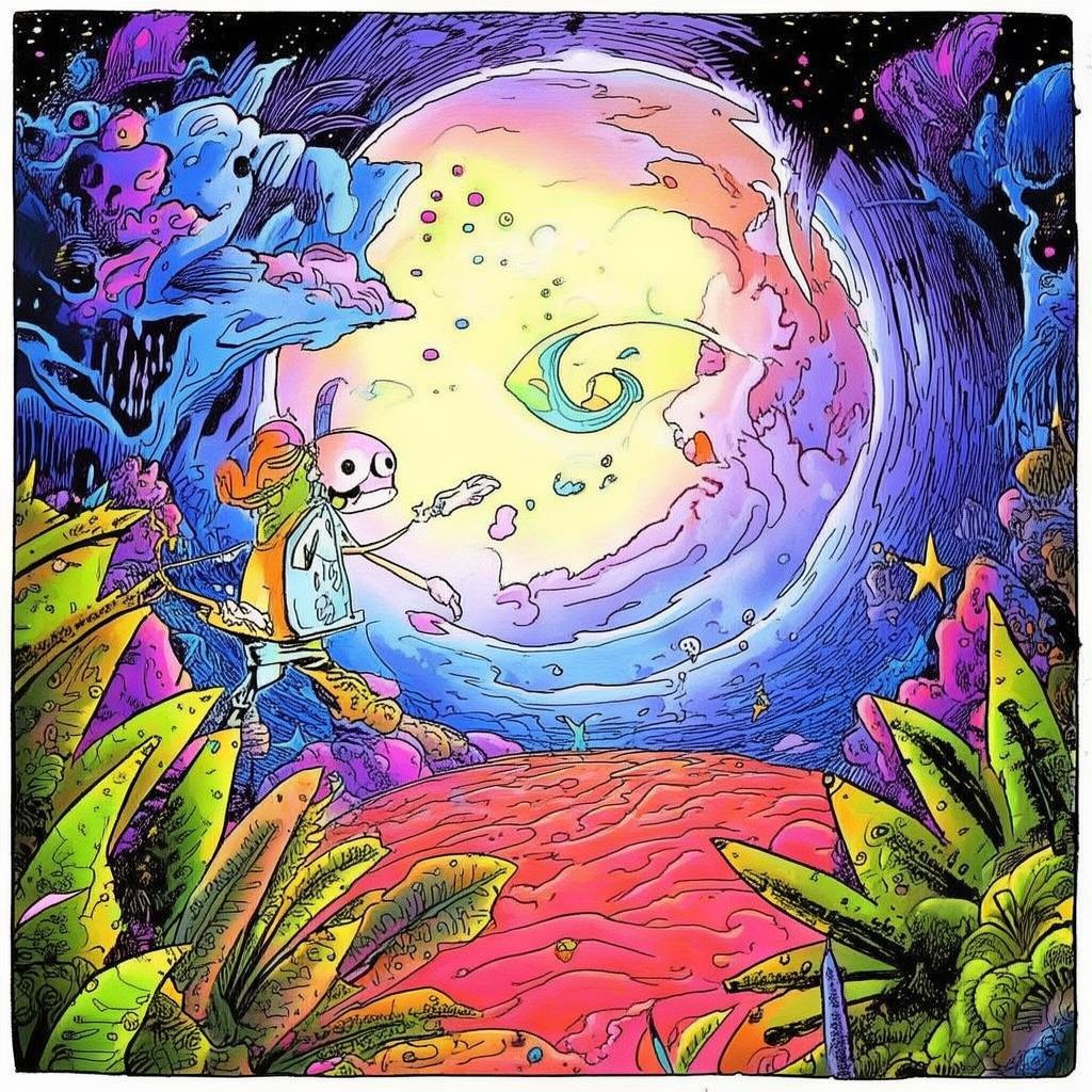 《野畫集漫畫啵樂：你準備好探索未知世界了嗎？內(nèi)心深處的秘密你敢揭開嗎？》